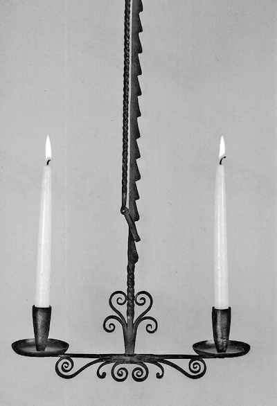 Trammel Candlestick by Tom Latane'