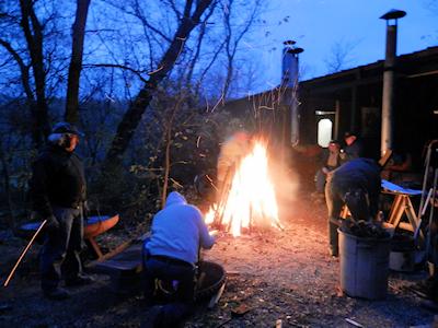 New furnace Night Time Burn In