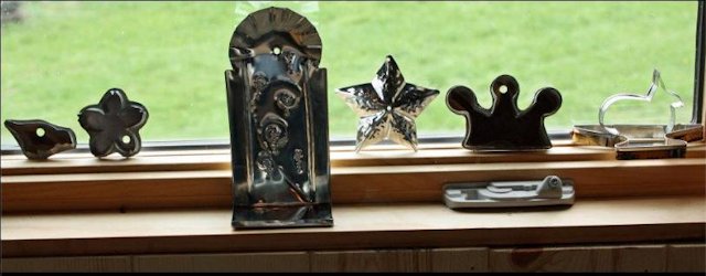 Kitty Latane' Tin Work Class, Student Projects